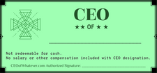 Programs: CEO of [whatever] / CEOofWhatever.com