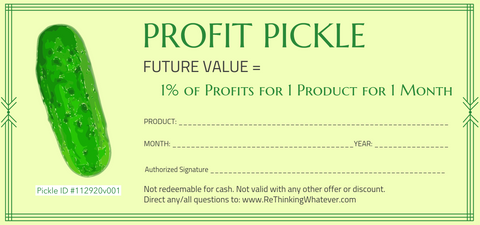 Profit Pickles from Bucket 6 (@Zapathons), Summer 2023
