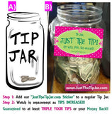 JUST THE TIP! (Tip Jar) JustTheTipJar.com