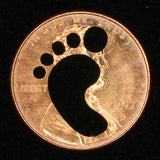 FOOTPRINT Penny! ("Whatever Pennies" from PennyWhatever.com)