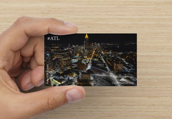 Atlanta City Collection - Downtown at Night #ATL