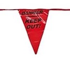 "Danger - Keep Out!" Red Flags!  (Keep out of... toxic relationships?!) SoManyRedFlags.com